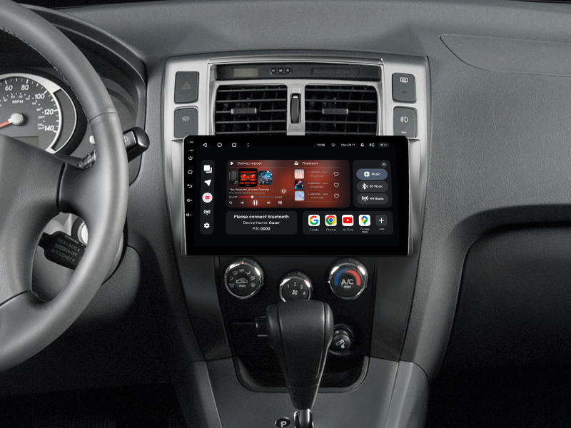 Buy Gazer T6010-JM multimedia system to Hyundai Tucson 1 (JM) 2004-2009