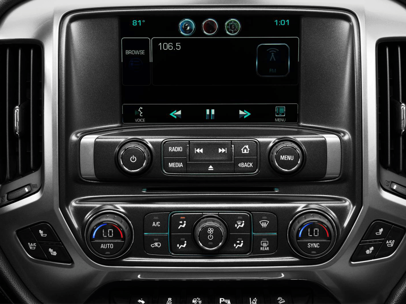 Buy Gazer T6010-K2XX multimedia system to Chevrolet Silverado 3 (GMTK2) 2013-2019