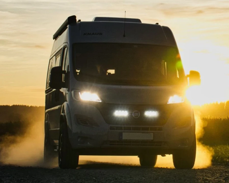 Купити Комплект 2 LED балки LAZER на Fiat Ducato 2014+ GK-FD-01K