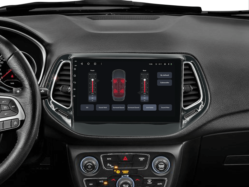 Buy Gazer T6010-MP multimedia system to Jeep Compass 2 (MP) 2016-2018