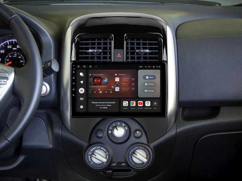 Buy Gazer T6010-N17 multimedia system to Nissan Latio 2014-2016