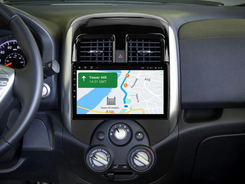 Buy Gazer T6010-N17 multimedia system to Nissan Latio 2014-2016