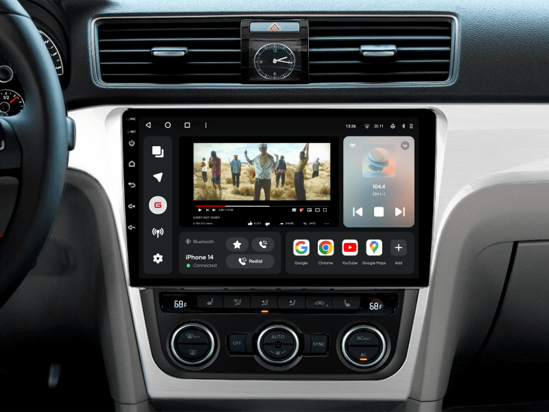 Buy Gazer T6010-NMS multimedia system to Volkswagen Passat (B7) NMS 2015-2018