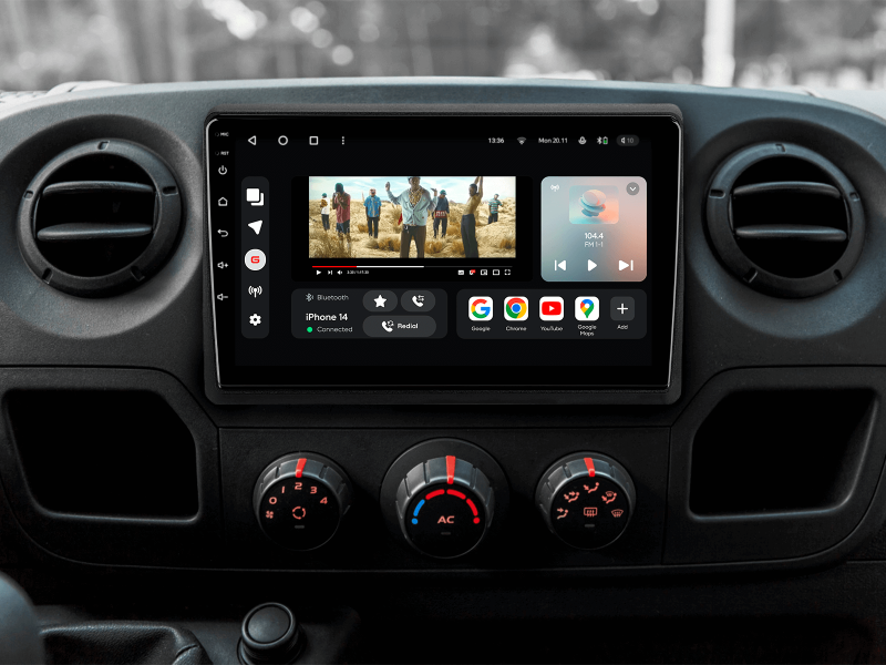 Купити Мультимедійна система Gazer T6010-NV400 до Opel Movano 2 2010-2019