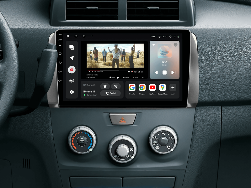 Buy Gazer T6010-QNC20 Multimedia System to Toyota Bb 2 (QNC20) 2005-2016