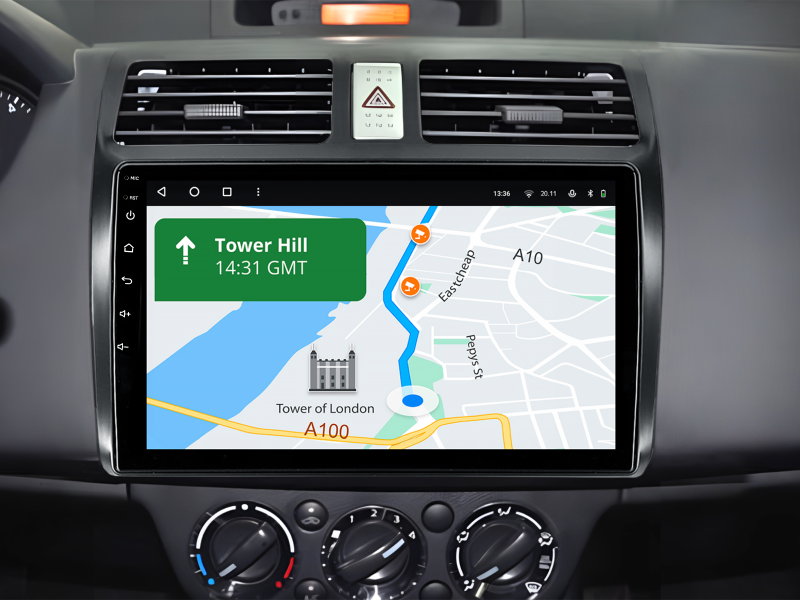 Buy Gazer T6010-RS Multimedia System to Suzuki Swift 1 (Rs) 2003-2010