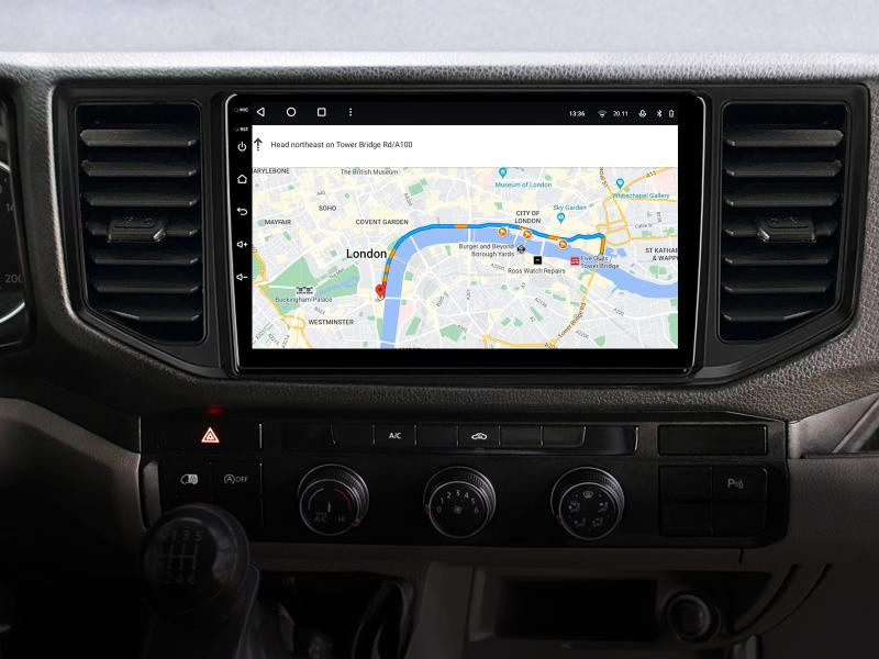 Buy Gazer T6010-SY Multimedia System to Volkswagen Crafter (SY) 2017-2021