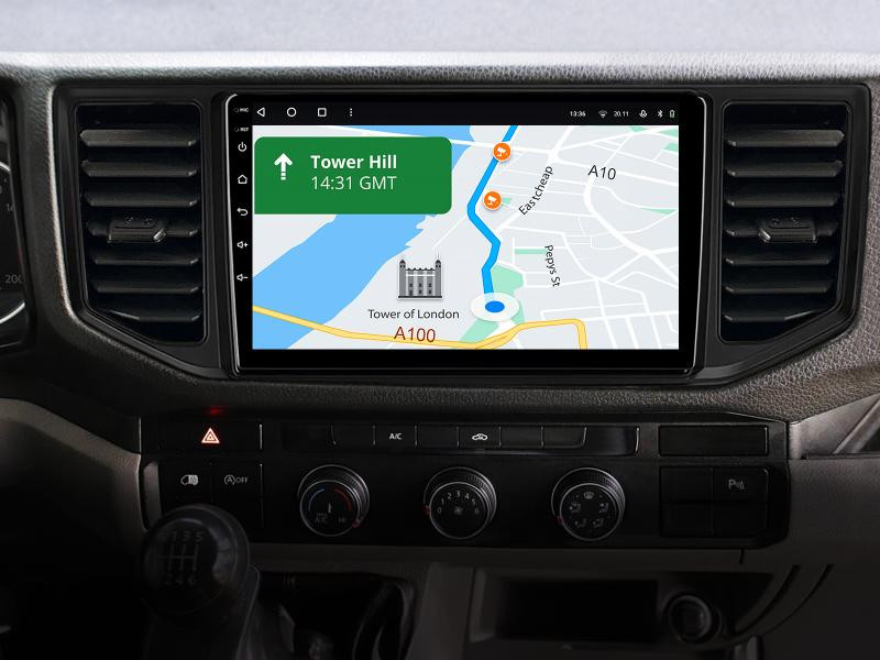 Buy Gazer T6010-SY Multimedia System to Volkswagen Crafter (SY) 2017-2021