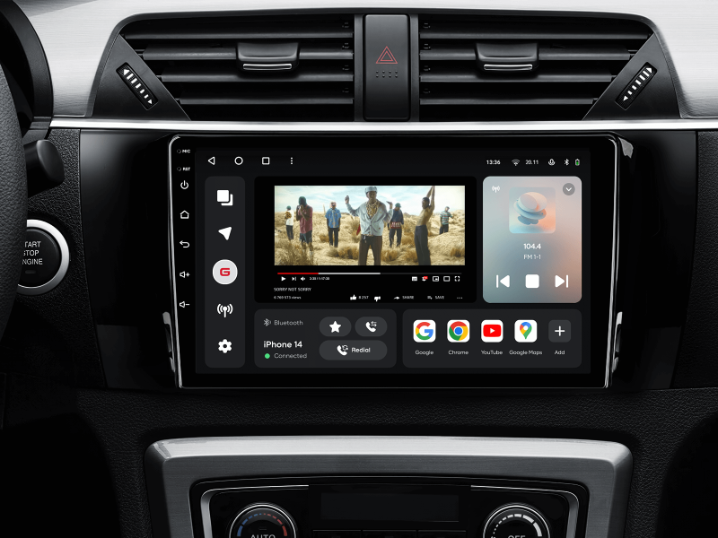 Купити Мультимедійна система Gazer T6010-T600 до Zotye T600 2014-2019