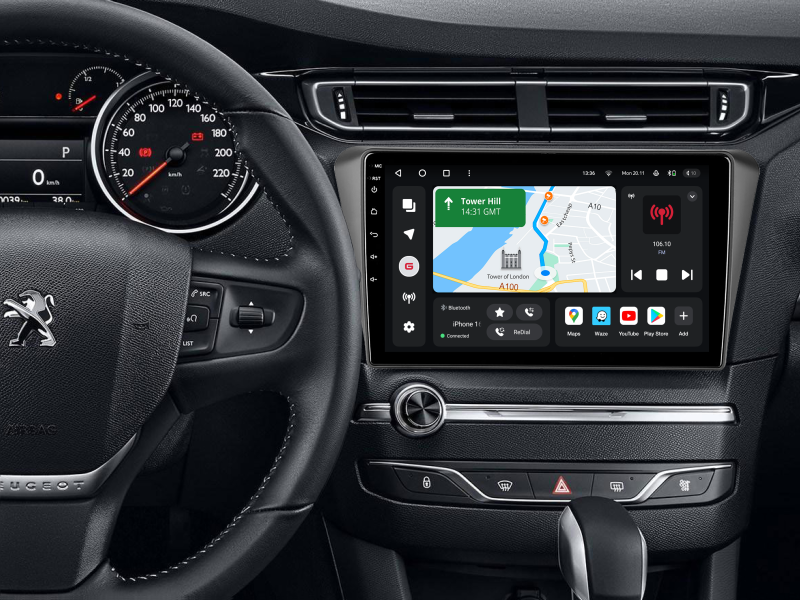 Купити Мультимедійна система Gazer T6010-T9 до Peugeot 408 2 2014-2018