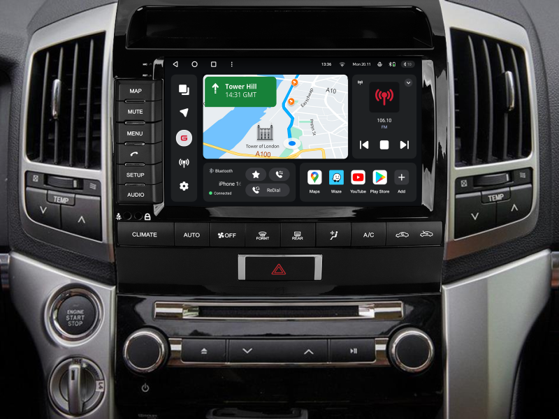 Buy Gazer T6010-TJ200 multimedia system to Toyota Land Cruiser 200 (J200) 2007-2015