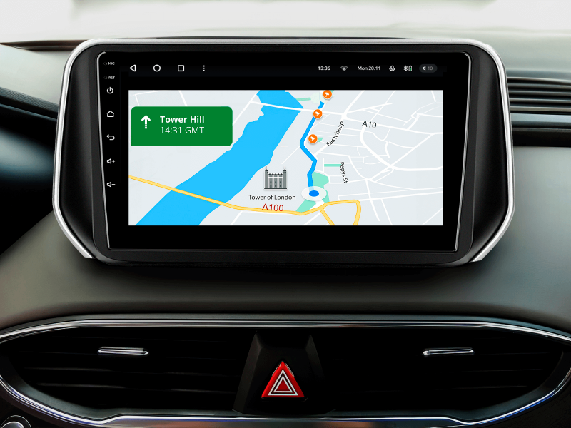 Buy Gazer T6010-TM multimedia system to Hyundai Santa Fe 4 (TM) 2018-2020