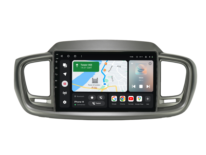 Купити Мультимедійна система Gazer T6010-UM/H до Kia Sorento 3 (UM) 2014-2017