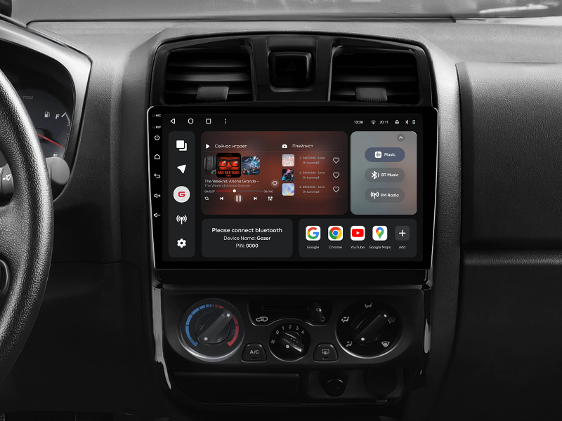 Buy Gazer T6010-V240 multimedia system to Great Wall Wingle 5 2011-2015