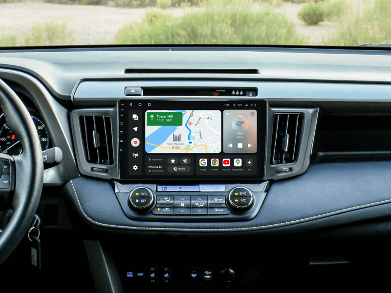 Buy Gazer T6010-XA40/H multimedia system to Toyota Rav4 4 (XA40) 2012-2018