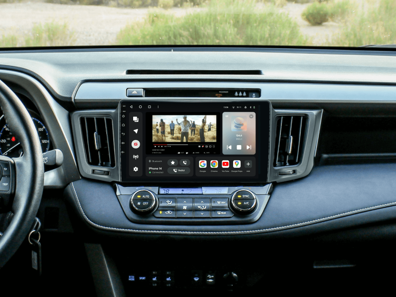 Buy Gazer T6010-XA40/L Multimedia System to Toyota Rav4 4 (XA40) 2012-2018