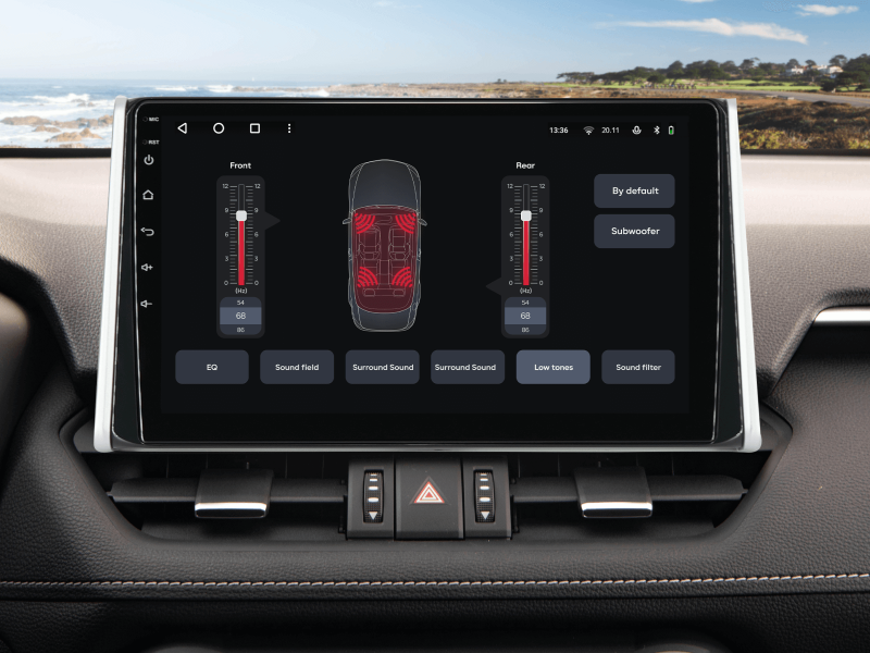 Buy Gazer T6010-XA50 multimedia system to Toyota RAV4 (XA50) 2018-2020