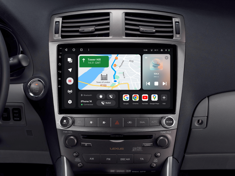 Купити Мультимедійна система Gazer T6010-XE20 до Lexus IS250 (XE20) 2005-2013