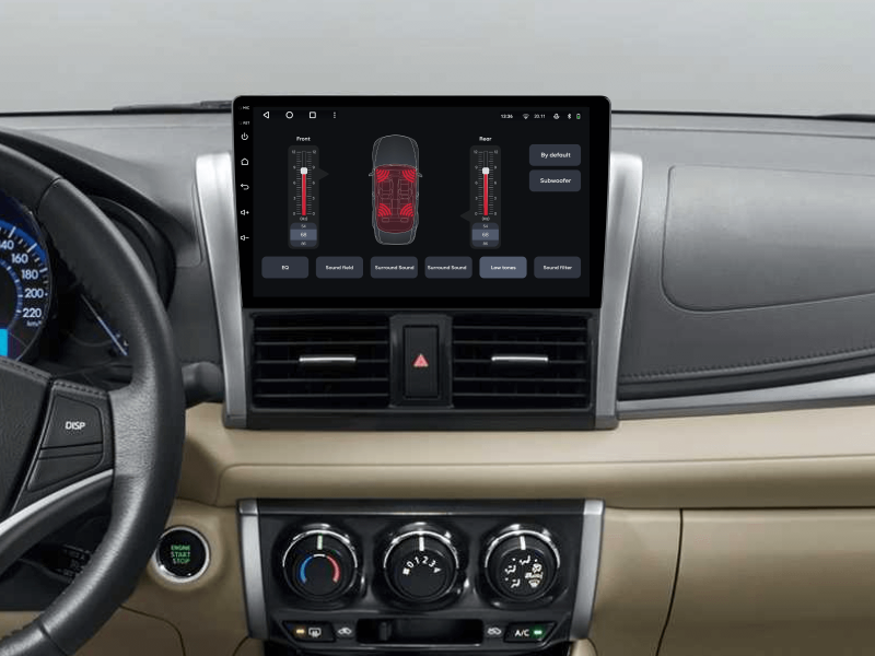 Buy Gazer T6010-XP150V Multimedia System to Toyota VIOS 3 (XP150) 2013-2020