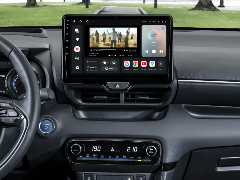 Купити Мультимедійна система Gazer T6010-XP210 до Toyota Yaris (XP210), Vios 2020-2022