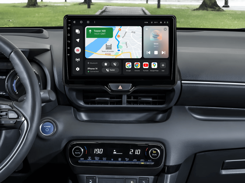 Купити Мультимедійна система Gazer T6010-XP210 до Toyota Yaris (XP210), Vios 2020-2022