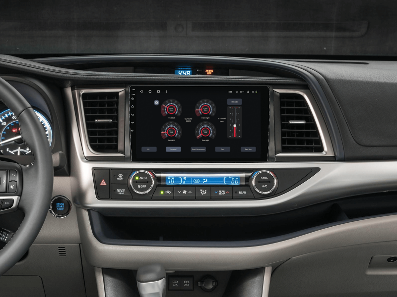 Buy Gazer T6010-XU50 multimedia system to Toyota Highlander 3 (XU50) 2013-2018