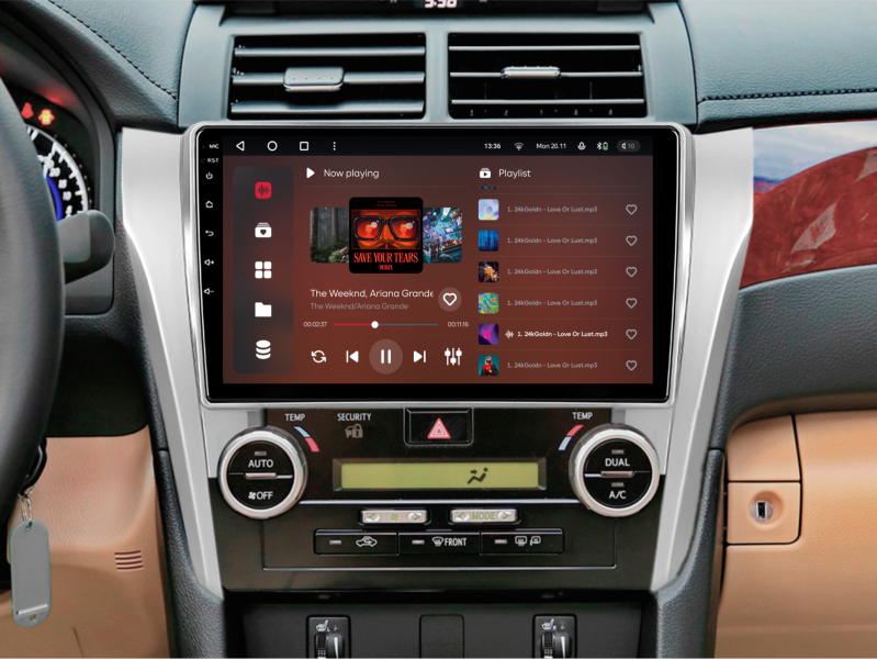 Купити Мультимедійна система Gazer T6010-XV50/L до Toyota Camry 7 (XV50) 2011-2014