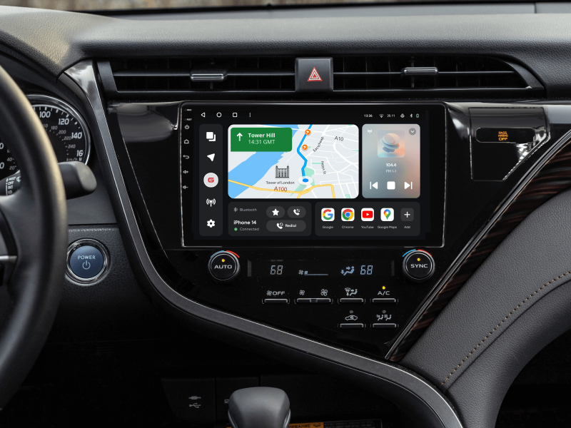 Купити Мультимедійна система Gazer T6010-XV70/L до Toyota Camry 8 (XV70) 2017-2020