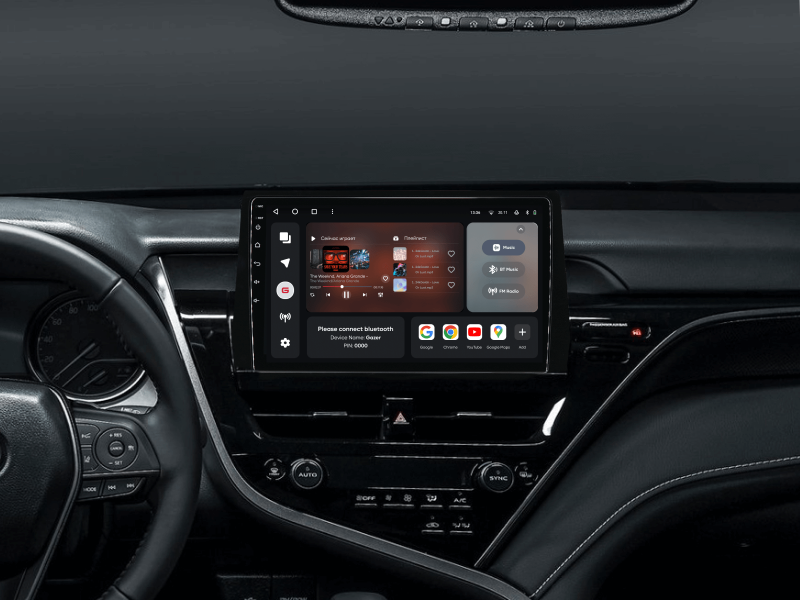 Buy Gazer T6010-XV70F Multimedia System to Toyota Camry 8 (XV70) 2020-2021