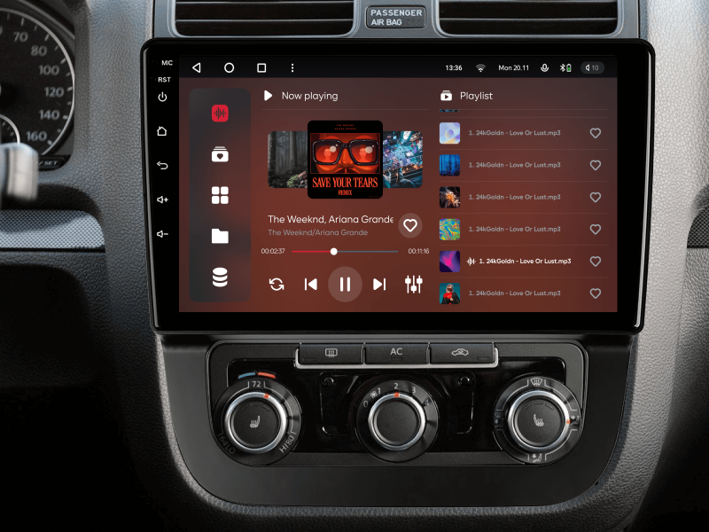 Buy Gazer T6510-1K multimedia system to Volkswagen Jetta 5 (1k) 2005-2010