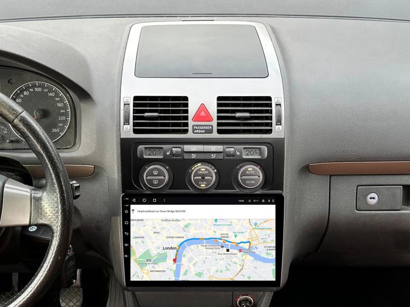 Buy Gazer T6510-1T multimedia system to Volkswagen Touran 1 (1T) 2003-2010