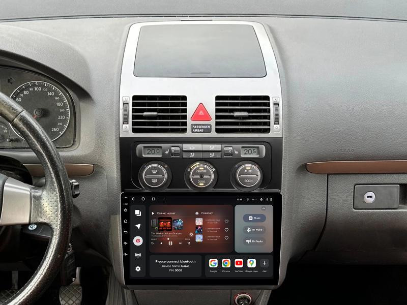 Buy Gazer T6510-1T multimedia system to Volkswagen Touran 1 (1T) 2003-2010