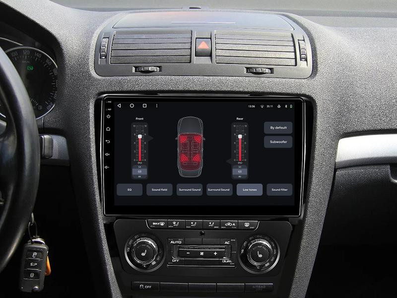 Buy Gazer T6510-1Z multimedia system to Skoda Octavia 2, A5 (1Z) 2008-2013