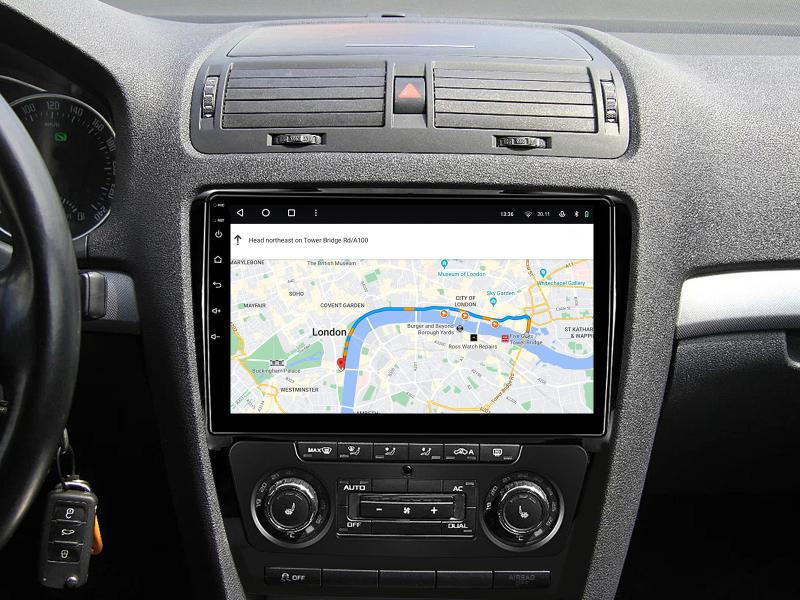 Buy Gazer T6510-1Z multimedia system to Skoda Octavia 2, A5 (1Z) 2008-2013