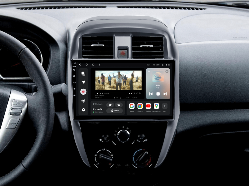 Buy Gazer T6510-C17F Multimedia System to Nissan Sunny 2014-2016