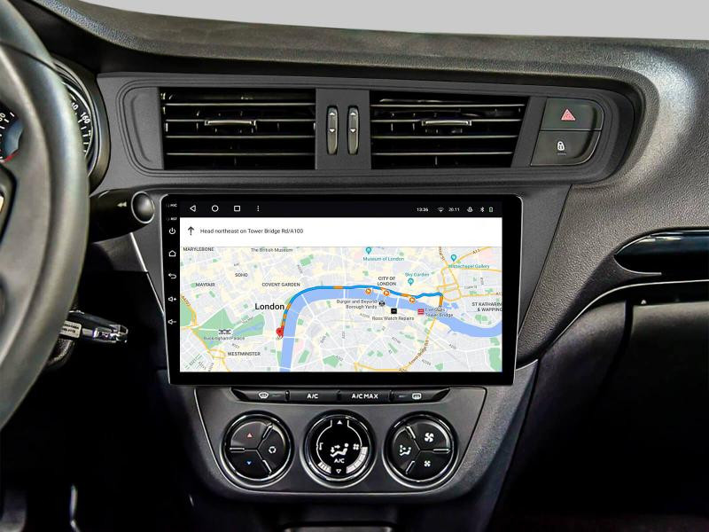 Buy Gazer T6510-CPF1 multimedia system to Citroen Citroen C3-XR 2010-2018