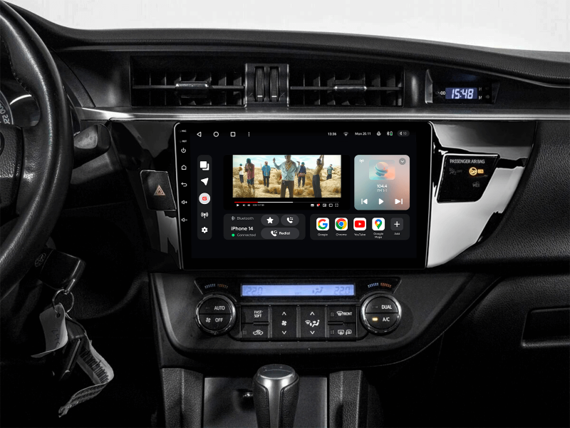 Buy Gazer T6510-E160/L Multimedia System to Toyota Corolla 11 (E160, E170, E180) (Middle East) 2013-2017