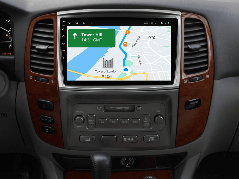 Купити Мультимедійна система Gazer T6510-J100/H до Toyota Land Cruiser 100 (J100) 2002-2007