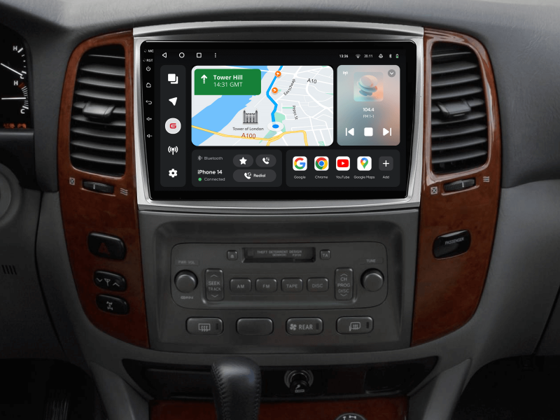 Купити Мультимедійна система Gazer T6510-J100/H до Toyota Land Cruiser 100 (J100) 2002-2007