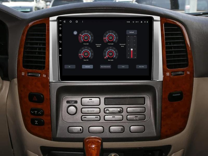 Buy Gazer T6510-J100/L Multimedia System to Toyota Land Cruiser 100 (J100) 2002-2007