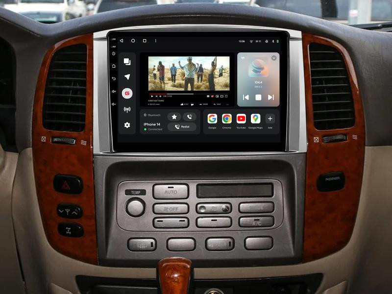 Buy Gazer T6510-J100/L Multimedia System to Toyota Land Cruiser 100 (J100) 2002-2007