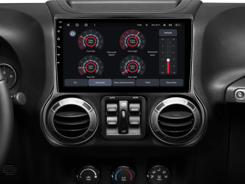 Buy Gazer T6510-JKF multimedia system to Jeep Wrangler 3 (JK) 2010-2017