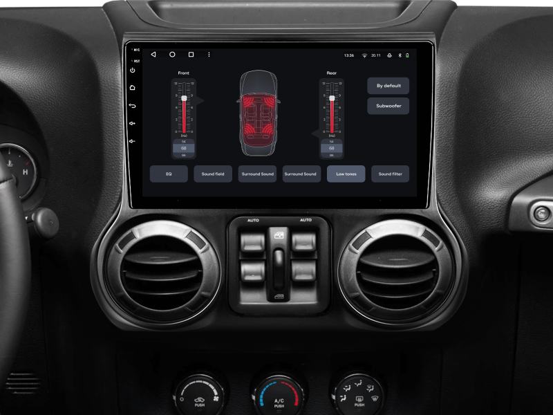 Buy Gazer T6510-JKF multimedia system to Jeep Wrangler 3 (JK) 2010-2017