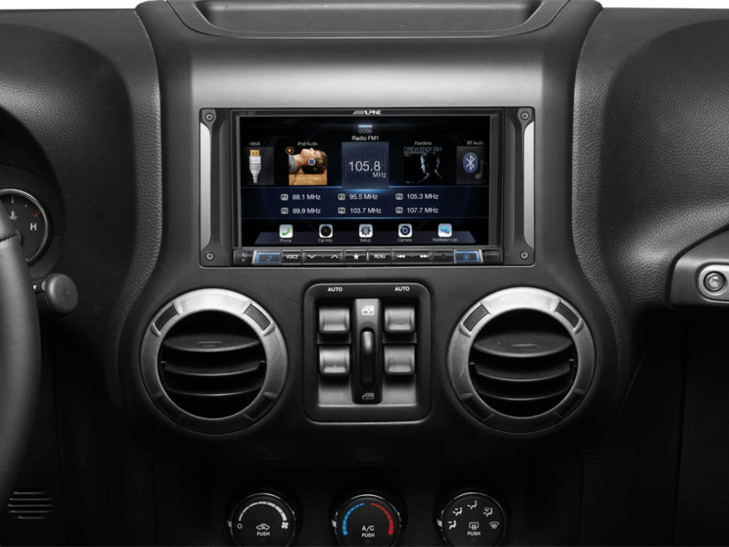 Buy Gazer T6510-JKF multimedia system to Jeep Wrangler 3 (JK) 2010-2017