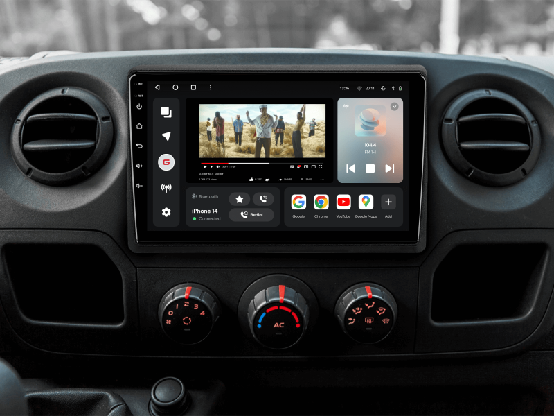 Купити Мультимедійна система Gazer T6510-NV400 до Opel Movano 2 2010-2019