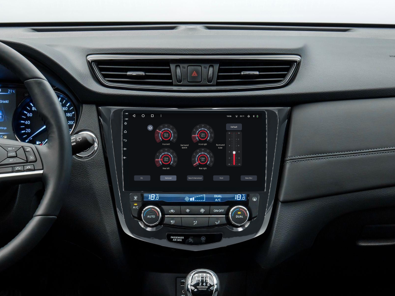 Купити Мультимедійна система Gazer T6510-T32/H до Nissan X-Trail 3, Qashqai 2 (Automatic air conditioning) 2013-2017