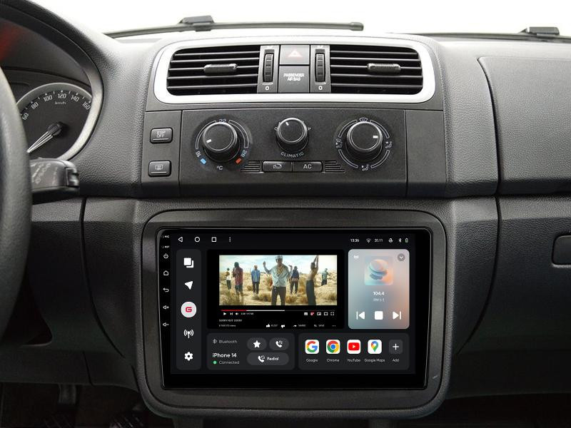 Buy Gazer T6510-T5/H Multimedia System to Skoda Octavia, Fabia 2, Universal