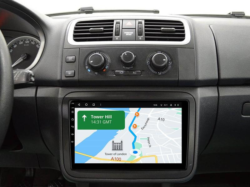 Buy Gazer T6510-T5/L Multimedia System to Skoda Octavia, Fabia 2, Universal