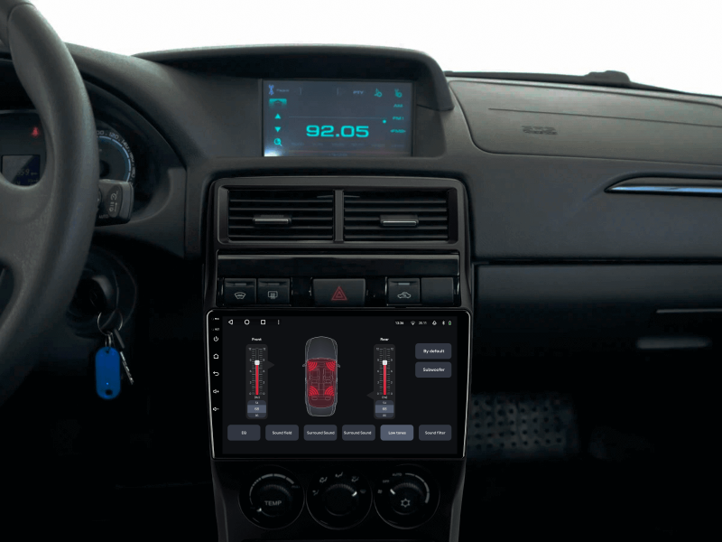 Buy Gazer T6009-2170F Multimedia System to Lada Priora 1 2013-2018