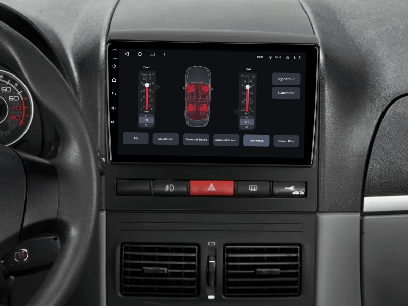 Buy Gazer T6009-350 multimedia system to Fiat Idea 2011-2014, Peron 9 2009